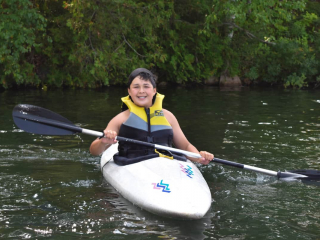 kayaking
